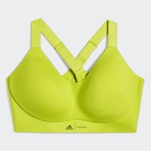 Ivy Park x Peloton x Adidas lime green Sports Bra size S